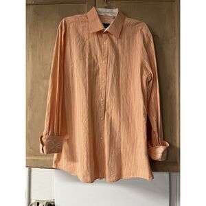 Parc 81 LS Button Up Shirt XL‎ Orange